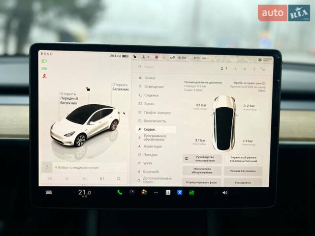 Белый Тесла Model Y, объемом двигателя 0 л и пробегом 68 тыс. км за 31599 $, фото 31 на Automoto.ua