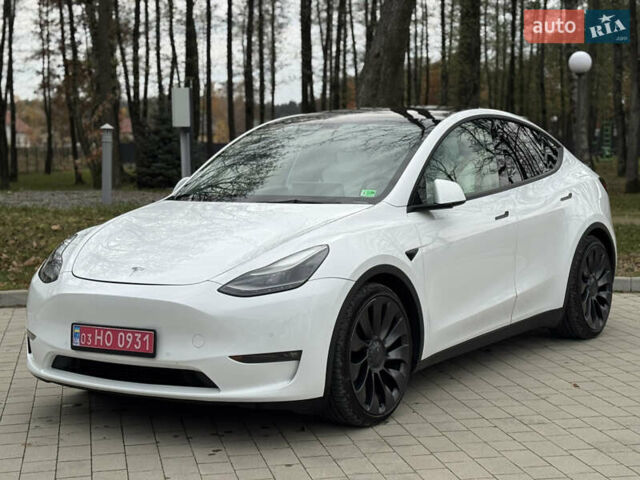 Білий Тесла Model Y, об'ємом двигуна 0 л та пробігом 115 тис. км за 25800 $, фото 5 на Automoto.ua