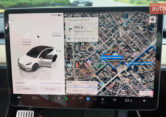 Білий Тесла Model Y, об'ємом двигуна 0 л та пробігом 80 тис. км за 33000 $, фото 16 на Automoto.ua