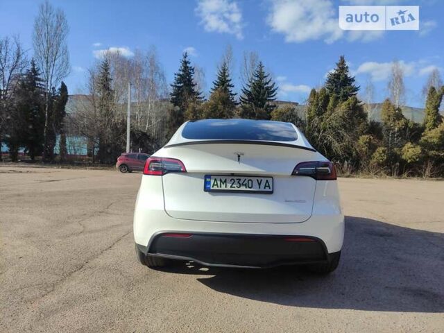 Білий Тесла Model Y, об'ємом двигуна 0 л та пробігом 2 тис. км за 41500 $, фото 4 на Automoto.ua