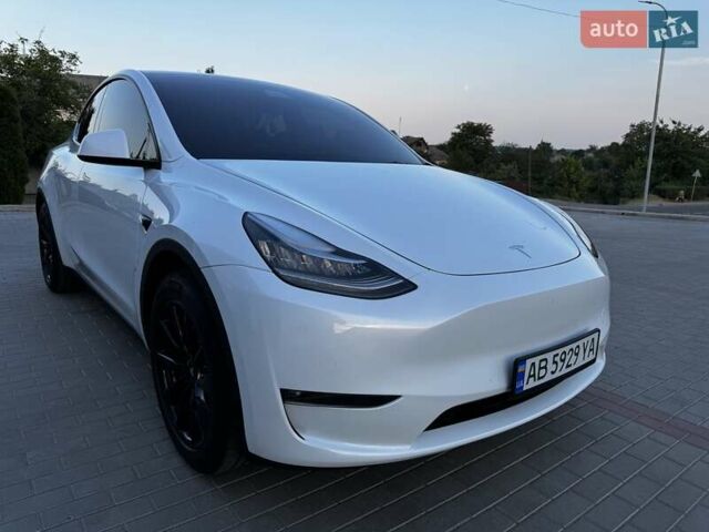 Белый Тесла Model Y, объемом двигателя 0 л и пробегом 59 тыс. км за 28800 $, фото 77 на Automoto.ua
