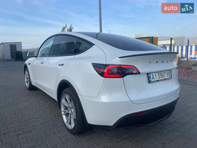 Білий Тесла Model Y, об'ємом двигуна 0 л та пробігом 60 тис. км за 24900 $, фото 15 на Automoto.ua