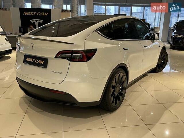 Белый Тесла Model Y, объемом двигателя 0 л и пробегом 14 тыс. км за 47800 $, фото 4 на Automoto.ua