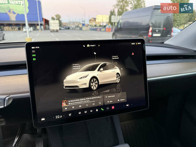Белый Тесла Model Y, объемом двигателя 0 л и пробегом 81 тыс. км за 25900 $, фото 11 на Automoto.ua