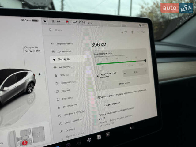 Белый Тесла Model Y, объемом двигателя 0 л и пробегом 53 тыс. км за 36700 $, фото 28 на Automoto.ua