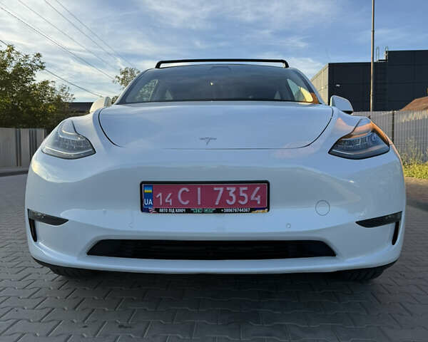 Белый Тесла Model Y, объемом двигателя 0 л и пробегом 94 тыс. км за 24500 $, фото 7 на Automoto.ua