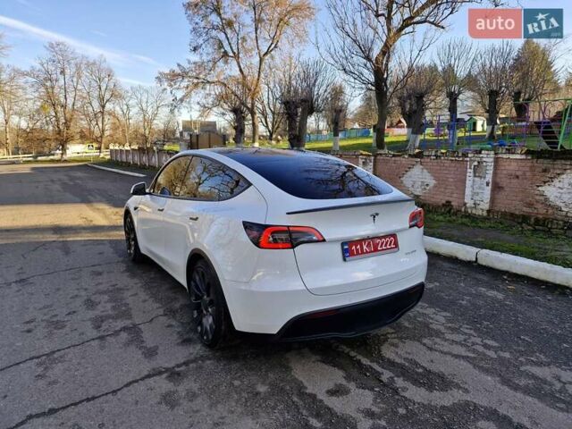 Білий Тесла Model Y, об'ємом двигуна 0 л та пробігом 97 тис. км за 24000 $, фото 10 на Automoto.ua