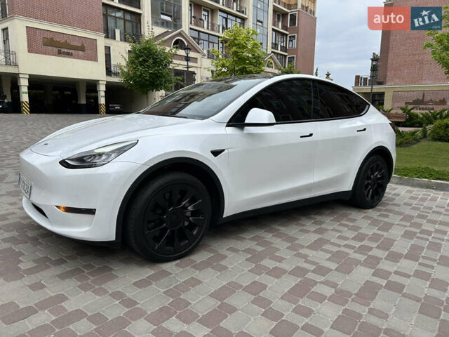 Белый Тесла Model Y, объемом двигателя 0 л и пробегом 45 тыс. км за 25500 $, фото 7 на Automoto.ua
