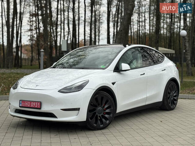 Білий Тесла Model Y, об'ємом двигуна 0 л та пробігом 115 тис. км за 25800 $, фото 3 на Automoto.ua