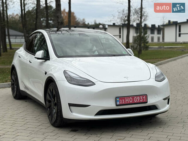 Білий Тесла Model Y, об'ємом двигуна 0 л та пробігом 115 тис. км за 25800 $, фото 18 на Automoto.ua