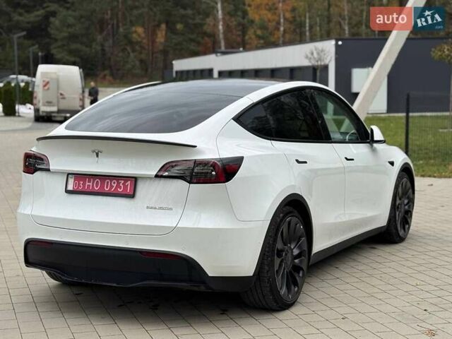 Білий Тесла Model Y, об'ємом двигуна 0 л та пробігом 117 тис. км за 23500 $, фото 21 на Automoto.ua