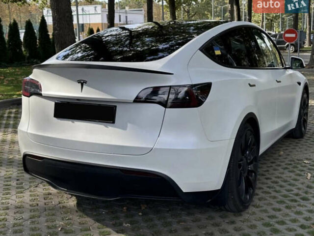Белый Тесла Model Y, объемом двигателя 0 л и пробегом 49 тыс. км за 35000 $, фото 13 на Automoto.ua