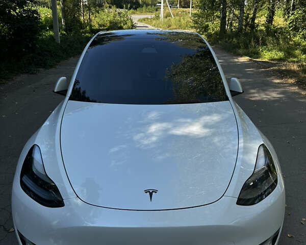 Білий Тесла Model Y, об'ємом двигуна 0 л та пробігом 38 тис. км за 29700 $, фото 4 на Automoto.ua