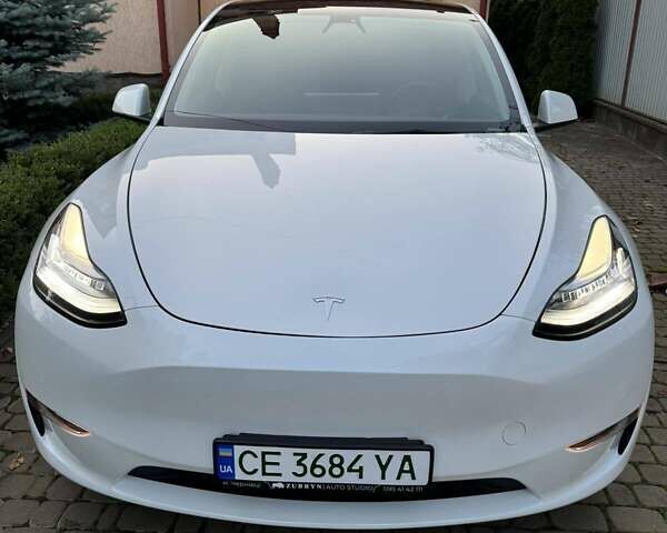 Белый Тесла Model Y, объемом двигателя 0 л и пробегом 97 тыс. км за 26500 $, фото 7 на Automoto.ua