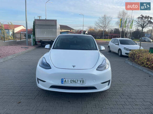 Білий Тесла Model Y, об'ємом двигуна 0 л та пробігом 60 тис. км за 24900 $, фото 7 на Automoto.ua