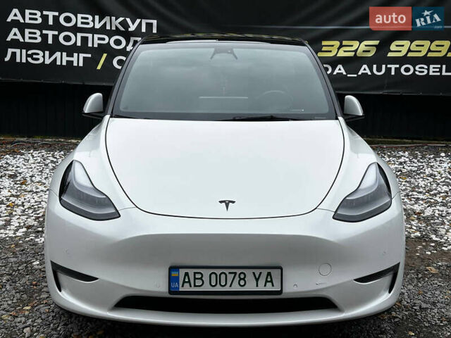 Белый Тесла Model Y, объемом двигателя 0 л и пробегом 57 тыс. км за 32000 $, фото 2 на Automoto.ua