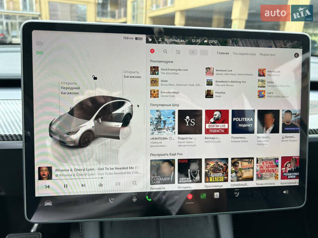Белый Тесла Model Y, объемом двигателя 0 л и пробегом 45 тыс. км за 25500 $, фото 22 на Automoto.ua