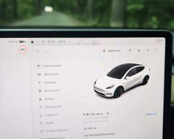 Білий Тесла Model Y, об'ємом двигуна 0 л та пробігом 20 тис. км за 35000 $, фото 11 на Automoto.ua