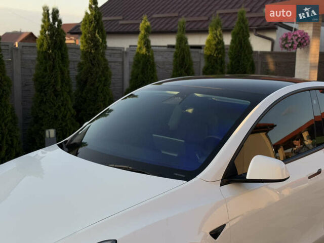 Белый Тесла Model Y, объемом двигателя 0 л и пробегом 59 тыс. км за 28950 $, фото 14 на Automoto.ua