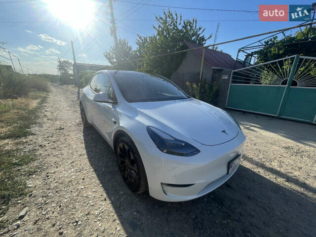 Белый Тесла Model Y, объемом двигателя 0 л и пробегом 52 тыс. км за 25500 $, фото 12 на Automoto.ua
