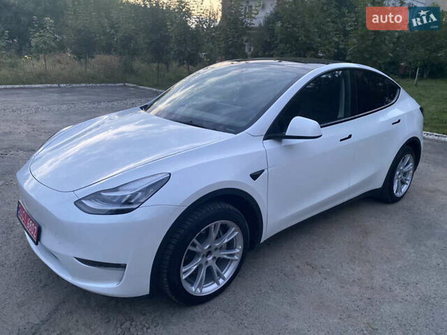 Белый Тесла Model Y, объемом двигателя 0 л и пробегом 58 тыс. км за 24000 $, фото 7 на Automoto.ua