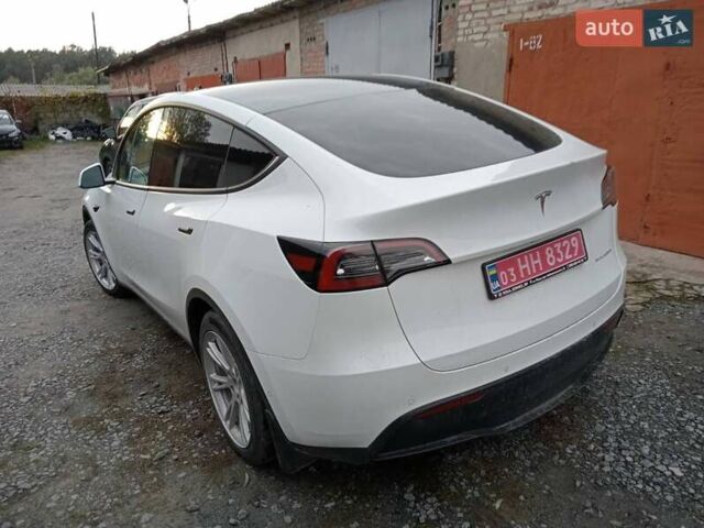 Белый Тесла Model Y, объемом двигателя 0 л и пробегом 71 тыс. км за 23200 $, фото 11 на Automoto.ua