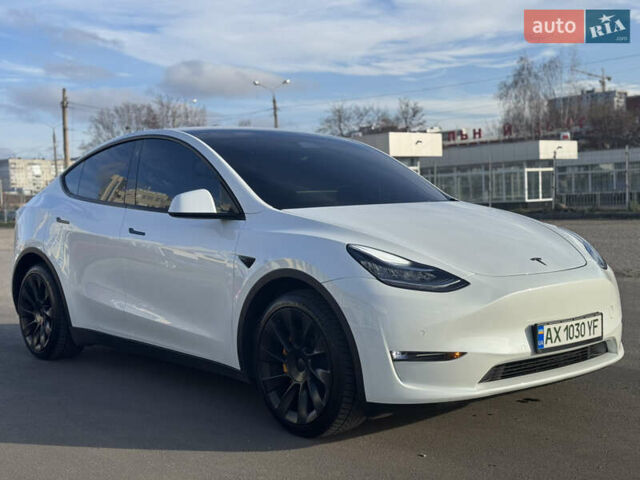 Білий Тесла Model Y, об'ємом двигуна 0 л та пробігом 53 тис. км за 28000 $, фото 8 на Automoto.ua