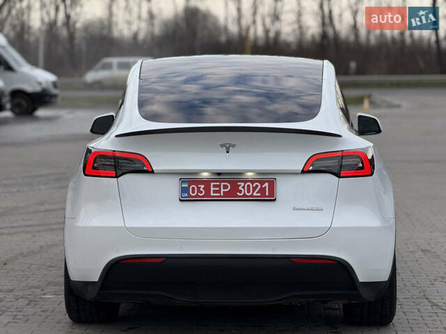 Белый Тесла Model Y, объемом двигателя 0 л и пробегом 59 тыс. км за 28950 $, фото 10 на Automoto.ua