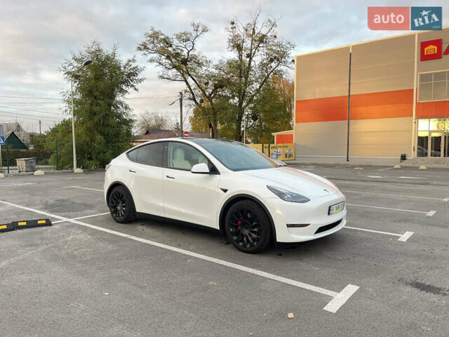 Белый Тесла Model Y, объемом двигателя 0 л и пробегом 117 тыс. км за 23200 $, фото 6 на Automoto.ua