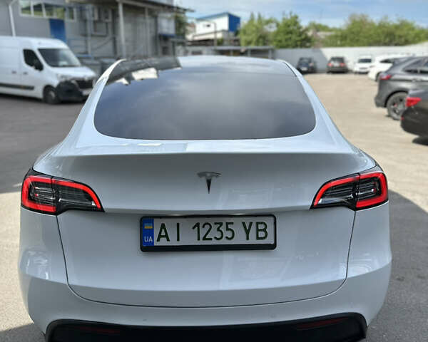Белый Тесла Model Y, объемом двигателя 0 л и пробегом 44 тыс. км за 25900 $, фото 20 на Automoto.ua