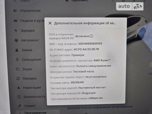 Белый Тесла Model Y, объемом двигателя 0 л и пробегом 59 тыс. км за 32400 $, фото 8 на Automoto.ua