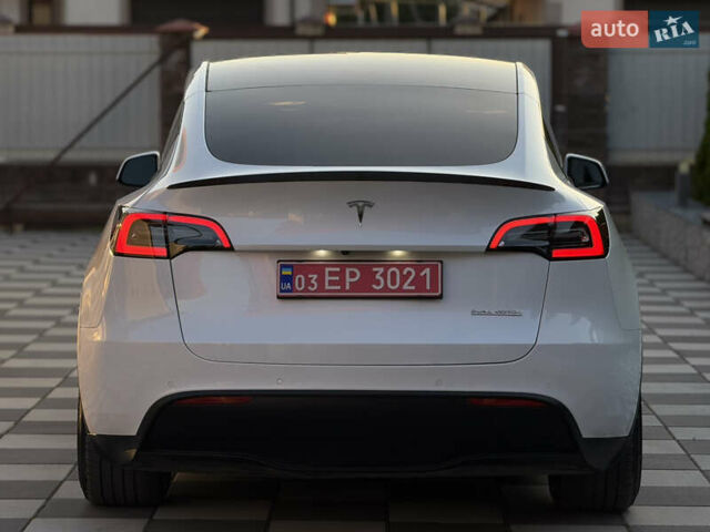 Белый Тесла Model Y, объемом двигателя 0 л и пробегом 59 тыс. км за 28950 $, фото 15 на Automoto.ua