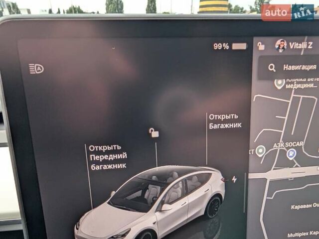 Белый Тесла Model Y, объемом двигателя 0 л и пробегом 39 тыс. км за 29500 $, фото 39 на Automoto.ua