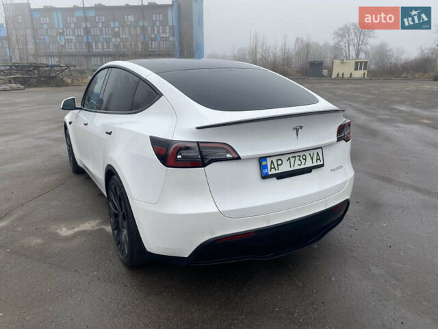 Белый Тесла Model Y, объемом двигателя 0 л и пробегом 58 тыс. км за 29500 $, фото 11 на Automoto.ua