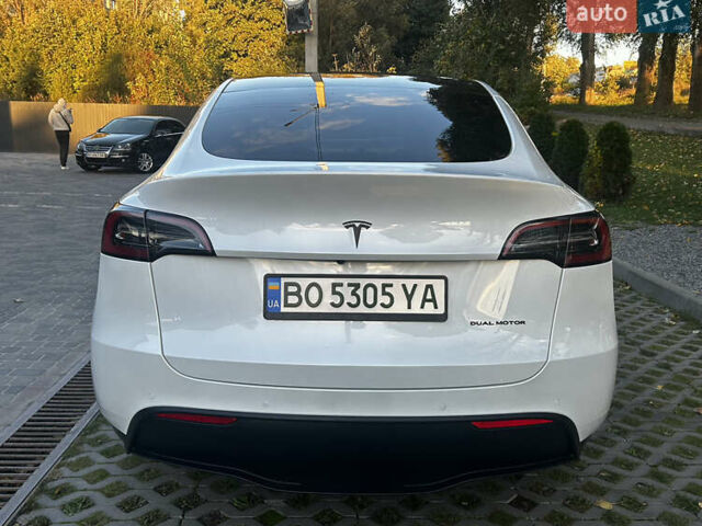 Тесла Model Y 2022 в Тернополе на Automoto.ua Белый Тесла Model Y, объемом двигателя 0 л и пробегом 52 тыс. км за 27300 $, фото 4 на Automoto.ua
