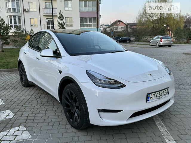 Білий Тесла Model Y, об'ємом двигуна 0 л та пробігом 18 тис. км за 39500 $, фото 5 на Automoto.ua