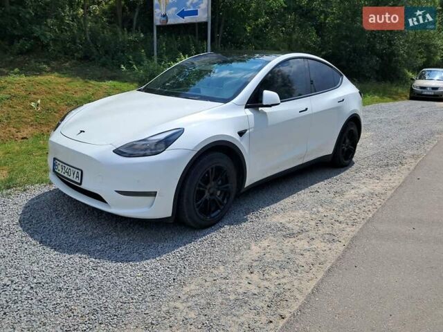 Белый Тесла Model Y, объемом двигателя 0 л и пробегом 78 тыс. км за 24600 $, фото 1 на Automoto.ua