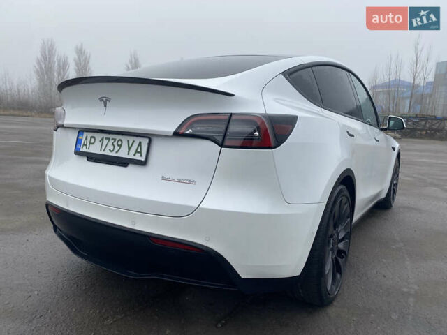 Белый Тесла Model Y, объемом двигателя 0 л и пробегом 58 тыс. км за 29500 $, фото 7 на Automoto.ua