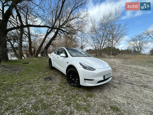 Белый Тесла Model Y, объемом двигателя 0 л и пробегом 6 тыс. км за 36900 $, фото 9 на Automoto.ua