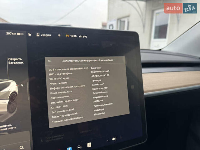 Белый Тесла Model Y, объемом двигателя 0 л и пробегом 29 тыс. км за 21700 $, фото 32 на Automoto.ua