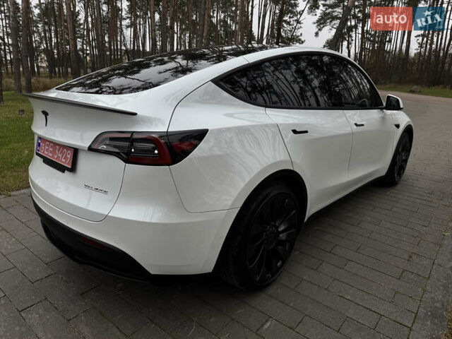 Белый Тесла Model Y, объемом двигателя 0 л и пробегом 74 тыс. км за 25700 $, фото 6 на Automoto.ua