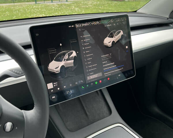 Белый Тесла Model Y, объемом двигателя 0 л и пробегом 13 тыс. км за 29500 $, фото 10 на Automoto.ua