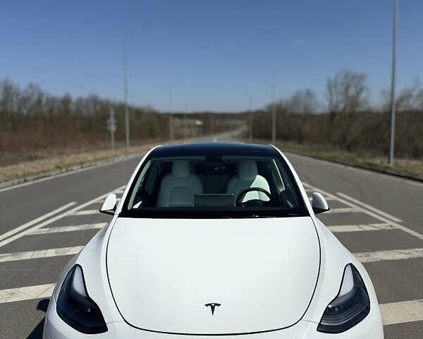 Белый Тесла Model Y, объемом двигателя 0 л и пробегом 35 тыс. км за 33000 $, фото 6 на Automoto.ua