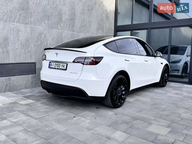 Белый Тесла Model Y, объемом двигателя 0 л и пробегом 45 тыс. км за 33900 $, фото 2 на Automoto.ua