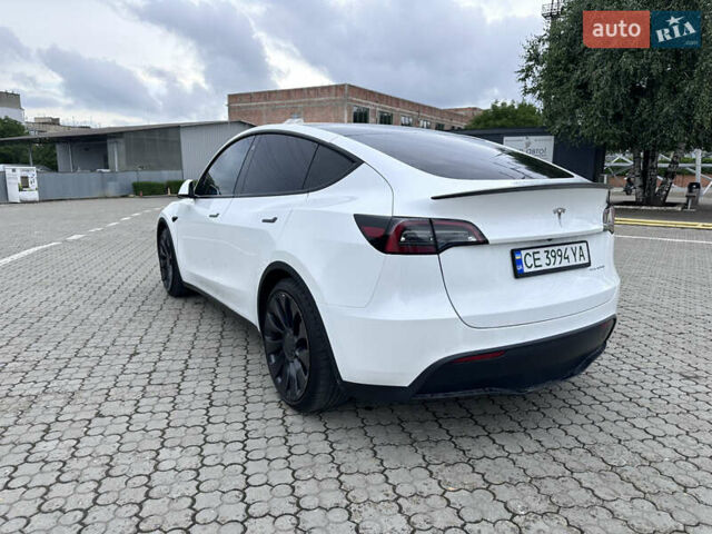 Білий Тесла Model Y, об'ємом двигуна 0 л та пробігом 49 тис. км за 32500 $, фото 43 на Automoto.ua