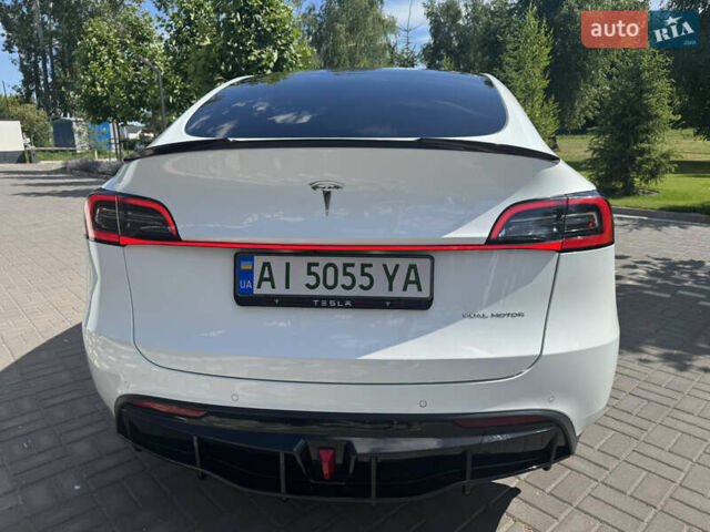 Белый Тесла Model Y, объемом двигателя 0 л и пробегом 62 тыс. км за 39500 $, фото 7 на Automoto.ua