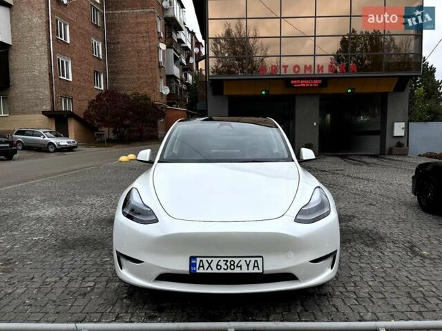 Белый Тесла Model Y, объемом двигателя 0 л и пробегом 34 тыс. км за 31500 $, фото 6 на Automoto.ua