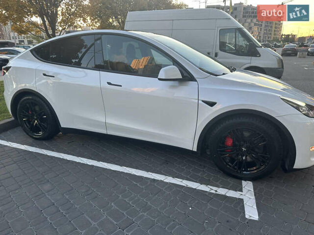 Белый Тесла Model Y, объемом двигателя 0 л и пробегом 80 тыс. км за 31500 $, фото 4 на Automoto.ua