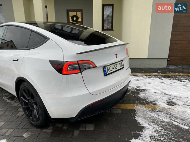 Білий Тесла Model Y, об'ємом двигуна 0 л та пробігом 59 тис. км за 25990 $, фото 8 на Automoto.ua