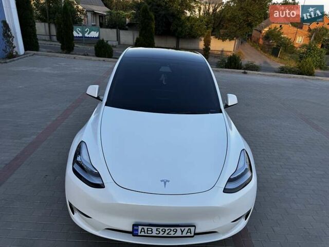 Белый Тесла Model Y, объемом двигателя 0 л и пробегом 59 тыс. км за 28800 $, фото 71 на Automoto.ua